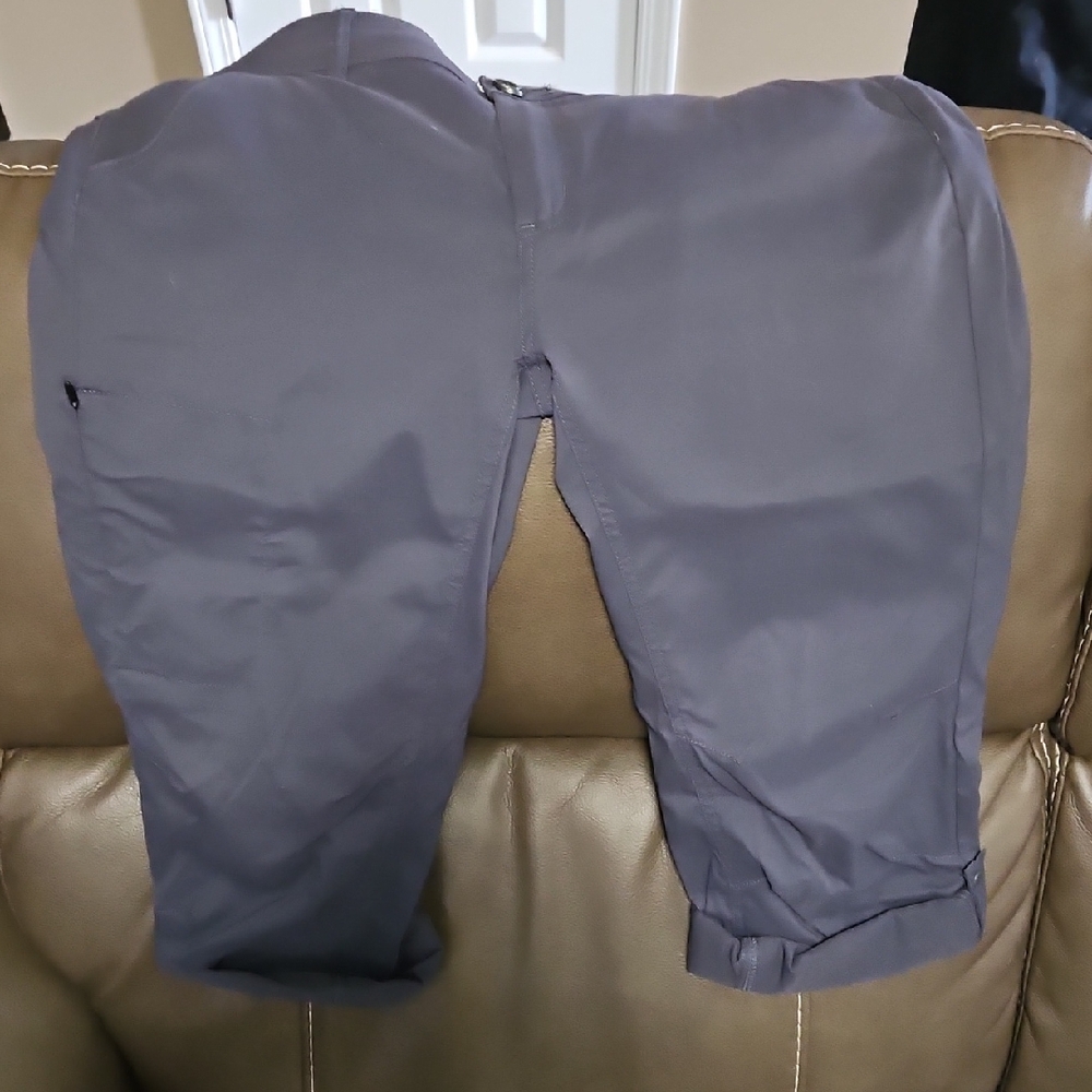 Prana Charcoal Straight Fit Pants